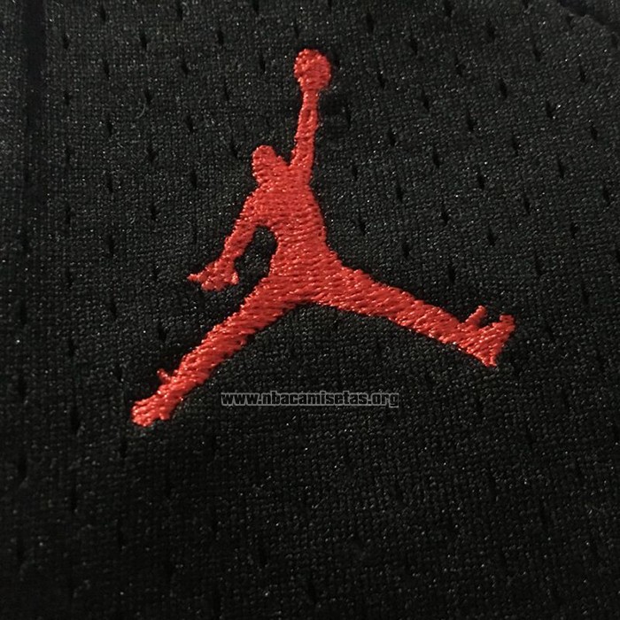 Camiseta Michael Jordan NO 23 Negro Rojo